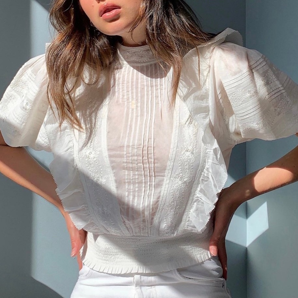 Aritzia Sunday Best blouse